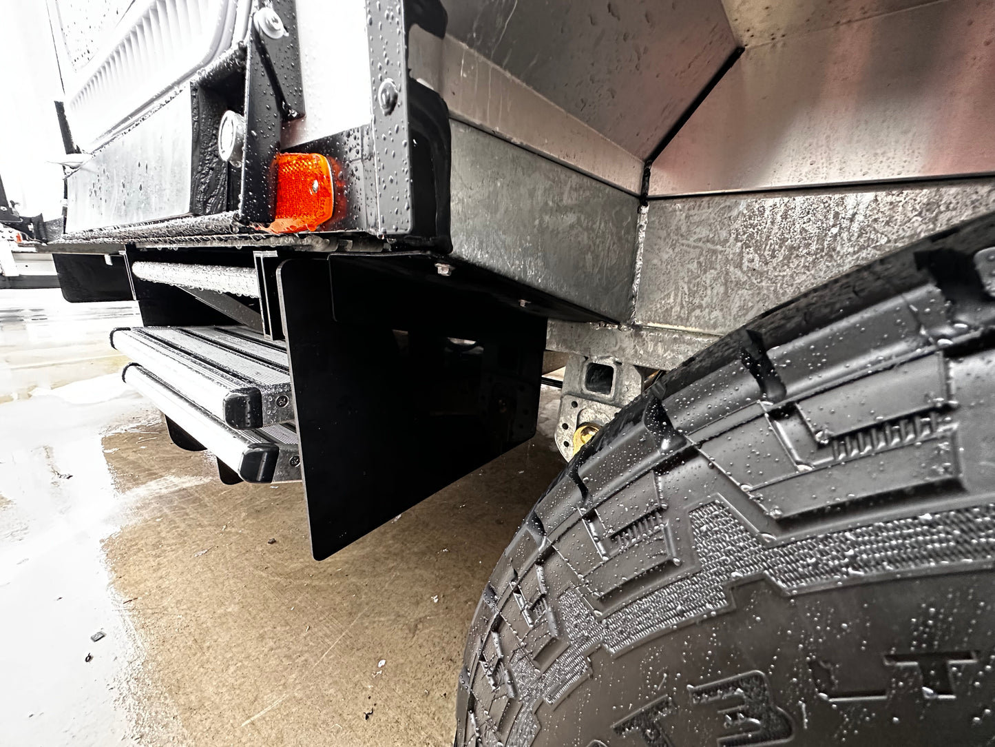 Step Protection for Zone RV Caravan made by Underbody Stone Protection Systems